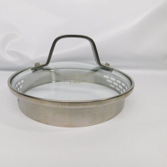 Calphalon Glass Straining / SS LID ONLY Classic Saucepan 5.5" vented - Picture 2 of 4